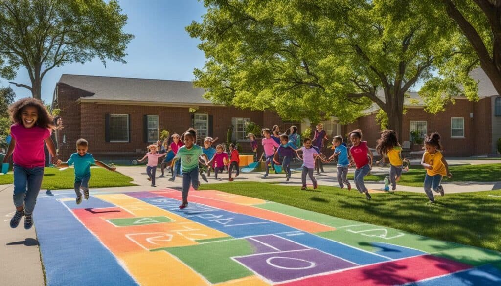 sidewalk chalk learning