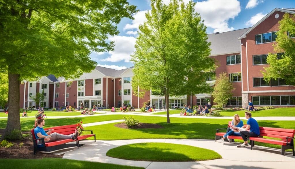 on-campus housing